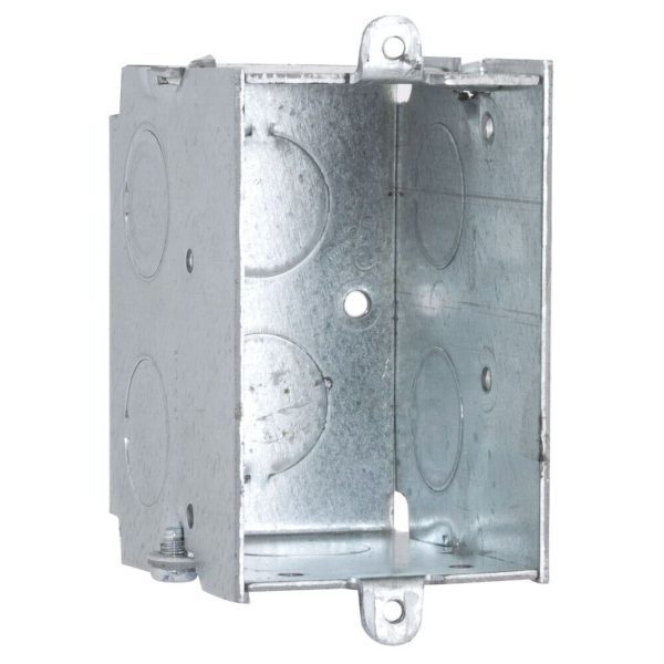 Raco 501 3”x2” Switch Box, 2-1/2" Deep