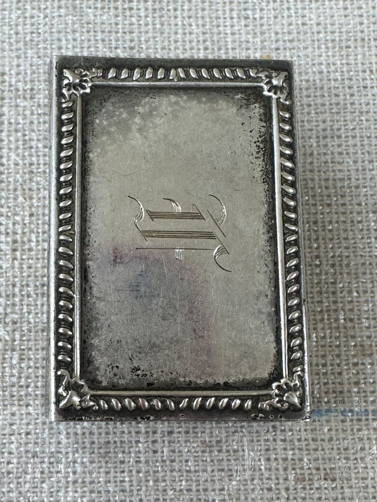 Silver Matchbox Sleeve Case By Birks