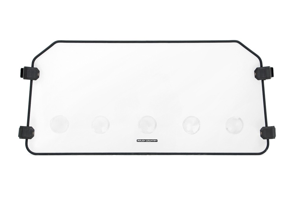 Rough Country Vented Full Windshield for Polaris General