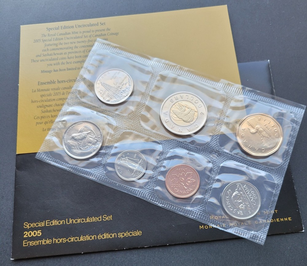 *** COMBO 2005 CANADA PROOF LIKE ROYAL MINT SETS ***