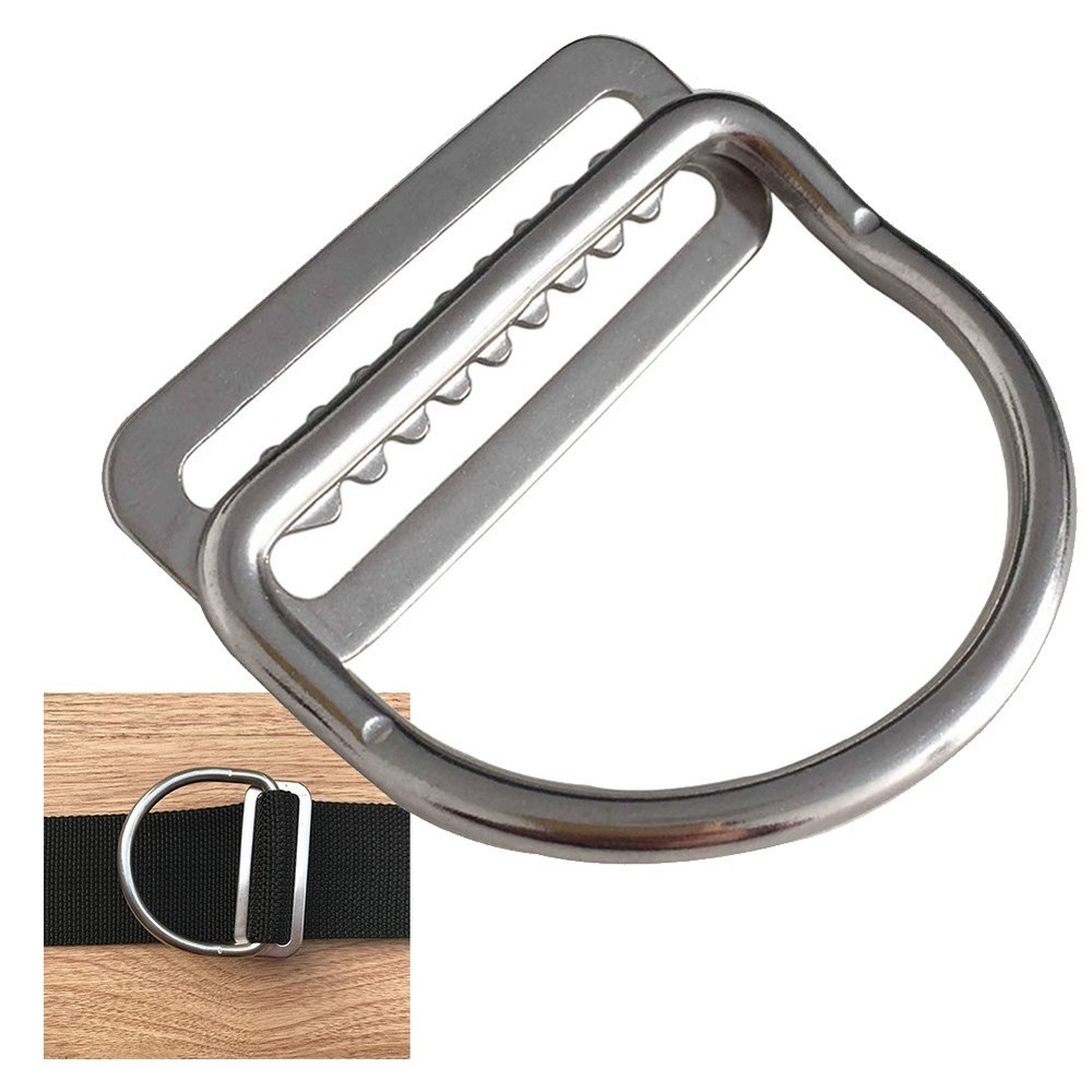 Scuba-Diving D-Ring Webbing Keeper Clip Webbing Strap Keeper For BCD Accessories