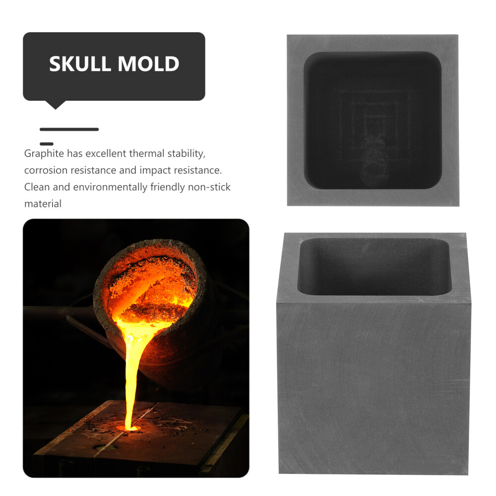 Casting Ingot Melting Mold Square School Science Education Gold Love