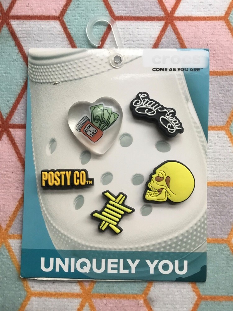 Handmade Shoe Charm Accessories 5 Pack Post Malone Posty Co Jellyroll