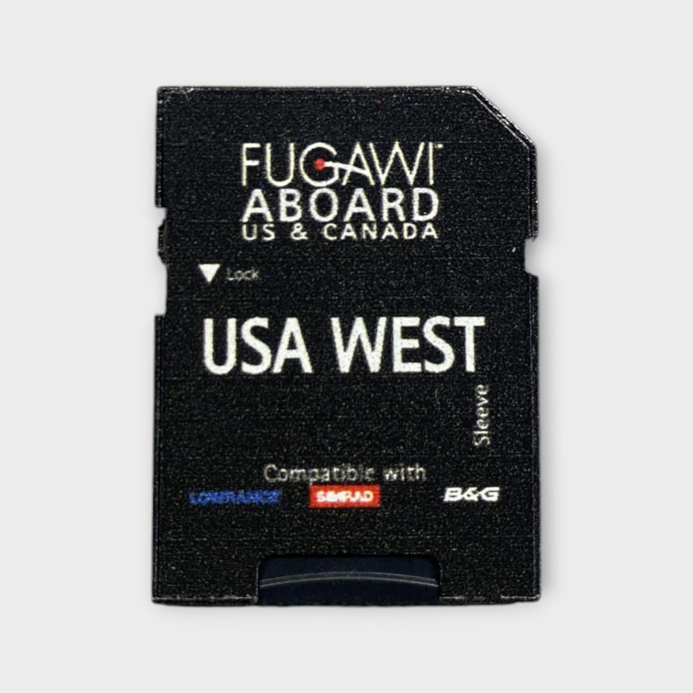 FUGAWI Aboard US & CANADA MSD/SD Chart Card -*Bench Tested*