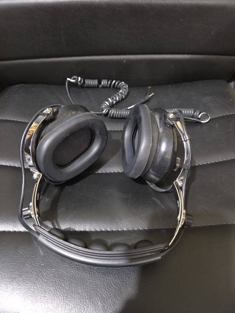 Racing Radios Diversified Electronics Headset Black / Tested/Working