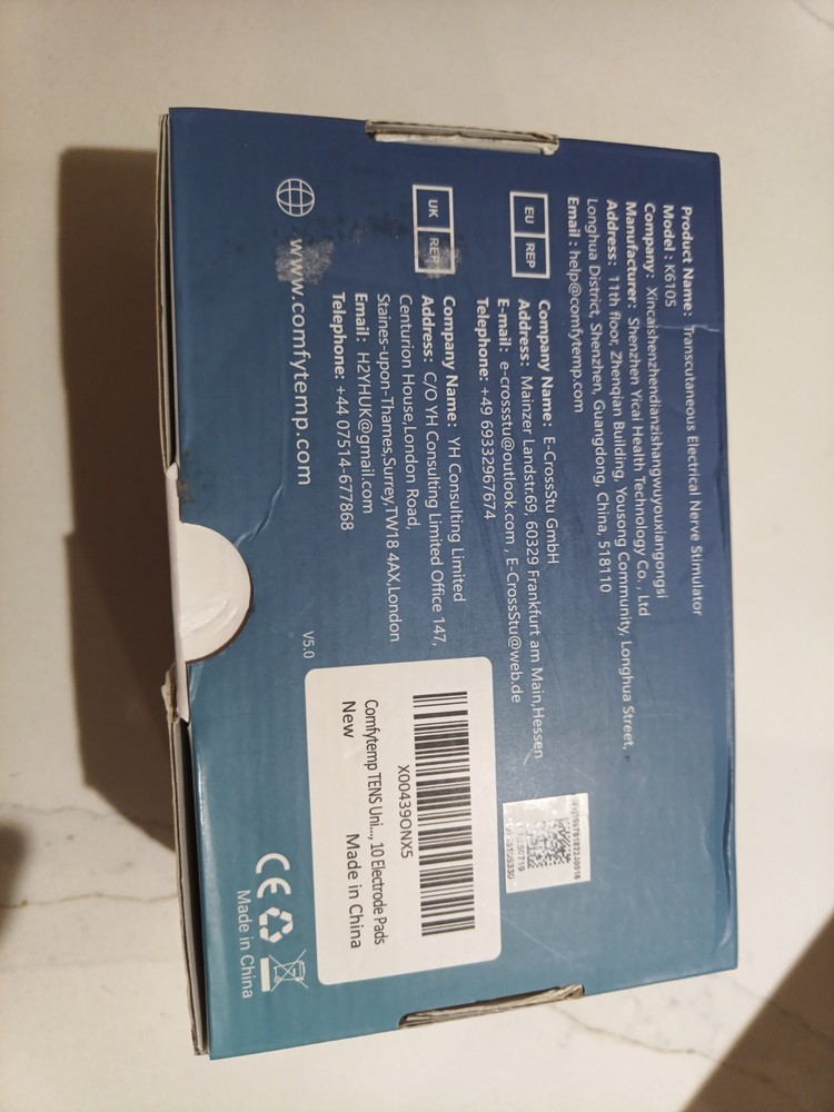 Comfytemp Transcutaneous Electrical Nerve Stimulator
