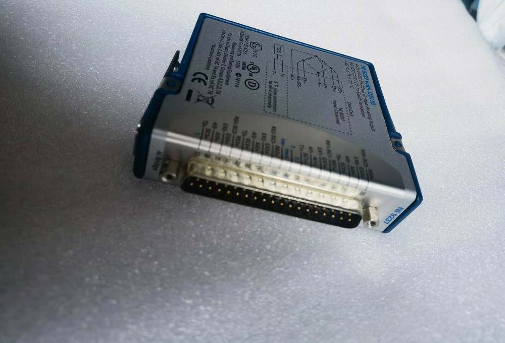 National Instruments NI 9237 NI-9237 cDAQ Strain / Bridge Input Module, D-Sub
