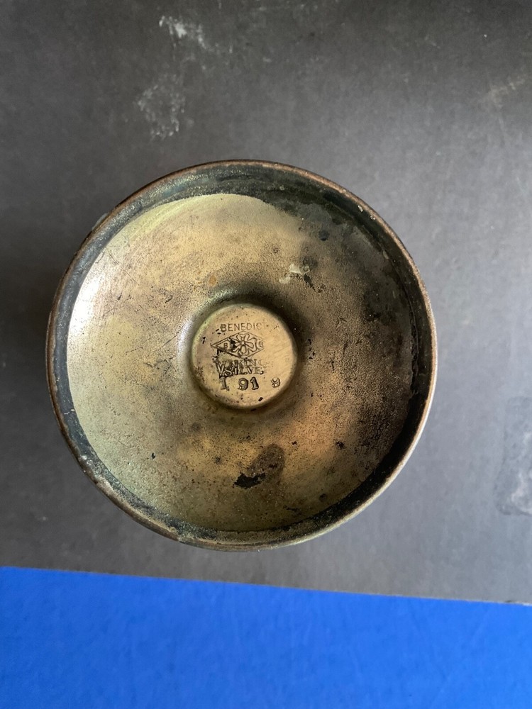Antique Benedict Viking Silver Copper Vase