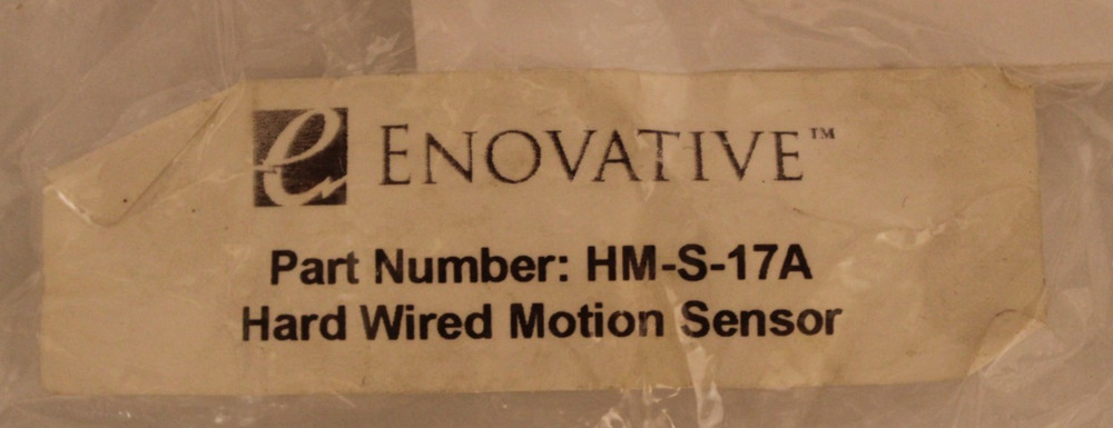 Enovative HM-S-17A - Hard-Wired Motion Sensor