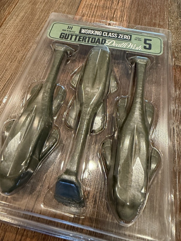 Working Class Zero GutterToad Death Wish 5 in. GREEN 3 pack NEW in Package