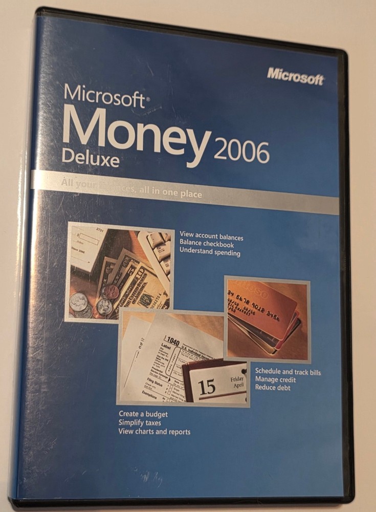 Microsoft Money 2006 Deluxe for Windows