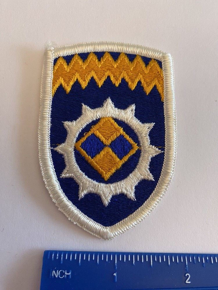 US Army Alaska Support Command Patch Full Color Patch INV5408