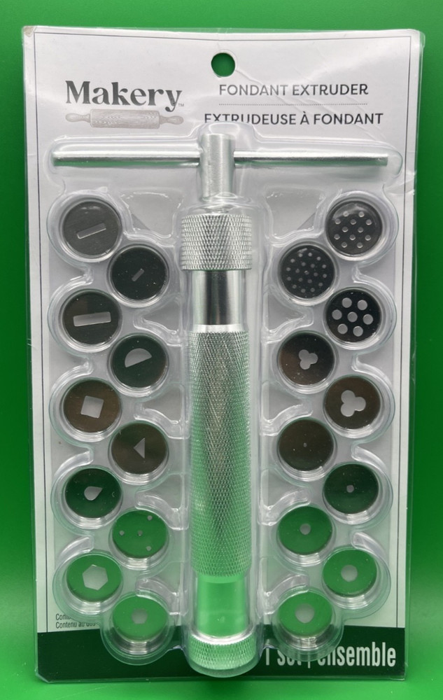 Fondant Extruder Set by Makery 769220