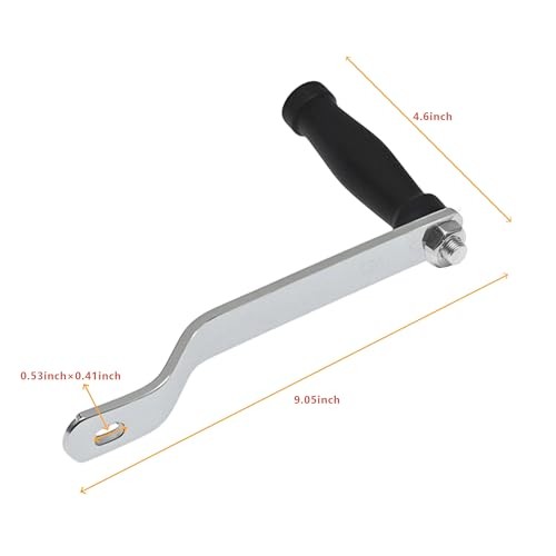 1Pcs Boat Trailer Winch Handle Comfortable Grip Crank Pulling Handlebar Lever