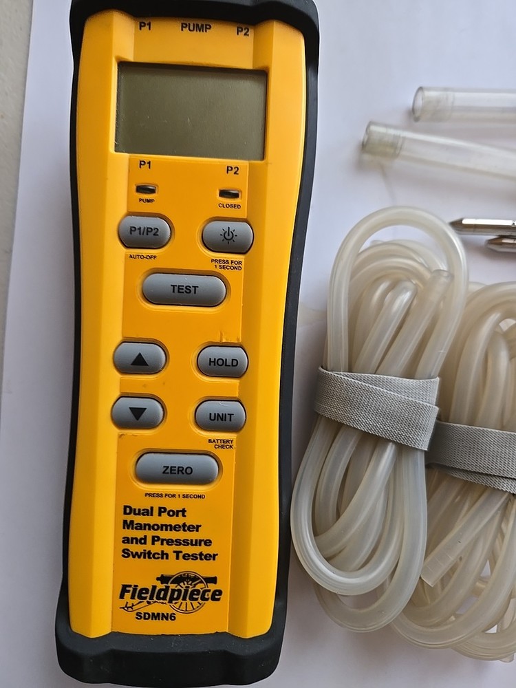Fieldpiece SDMN6 Pressure Switch Tester