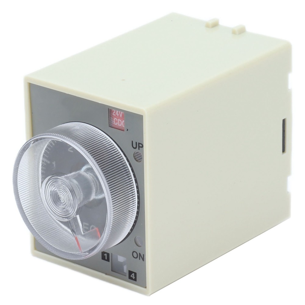 (DC24V)BERM Time Relay Adjustable Power On Timer Delay Accessory Replacement