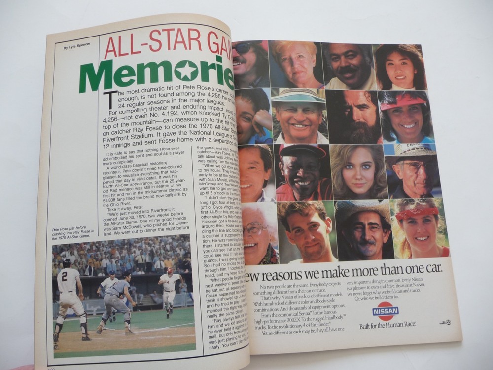 1988 MLB All Star Game Official Program