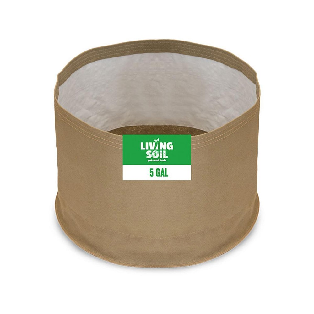 5 Gallon Grassroots Living Soil Pot