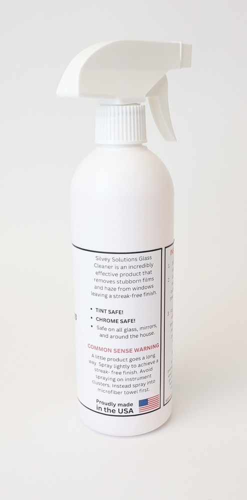 Silvey Solutions Glass Cleaner and Detail Spray Bundle