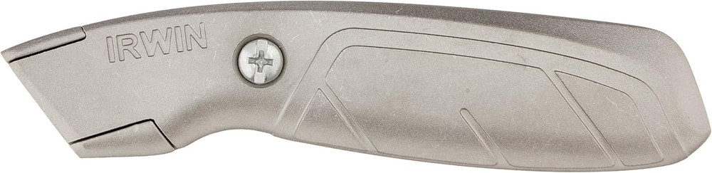 IRWIN Utility Knife, Fixed Blade (2081101), gray