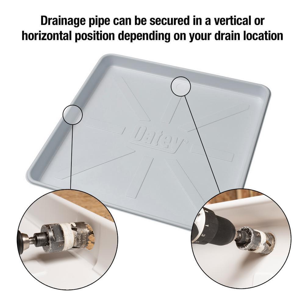 Plastic Washing Machine Pan Parts Under Washer Tray Drip Drain Overflow Catch