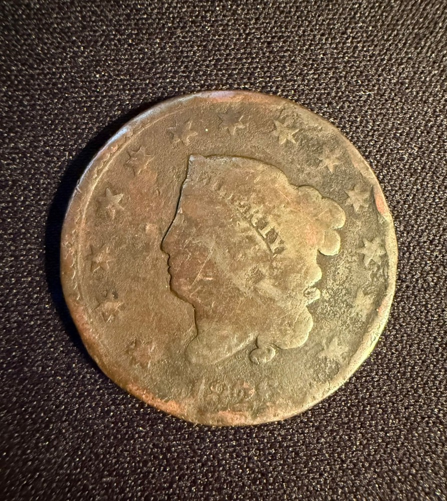 1826 CORONET HEAD LARGE CENT (DISCOUNTED SHIPPING)