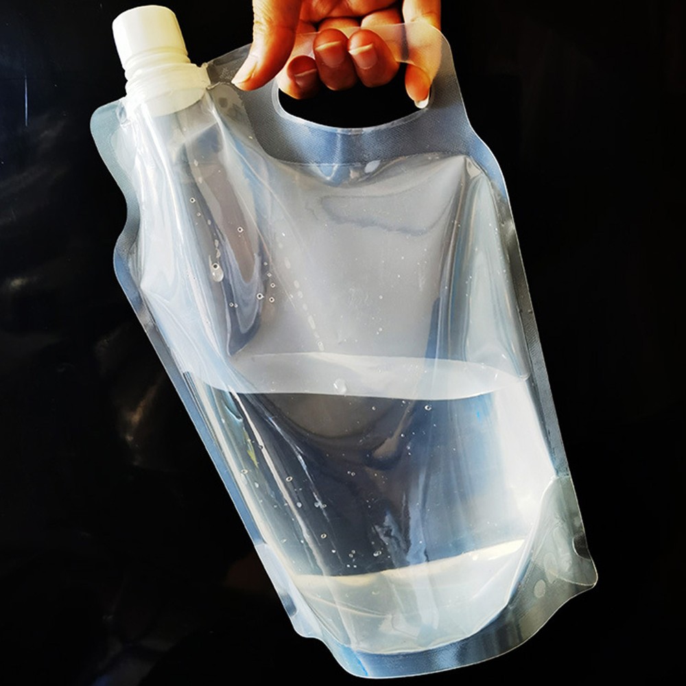 2PCS 2L Foldable Collapsible Water Container Camping Water Storage Jug