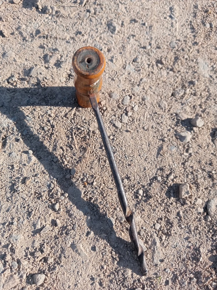 Vintage Hand Wood Drill