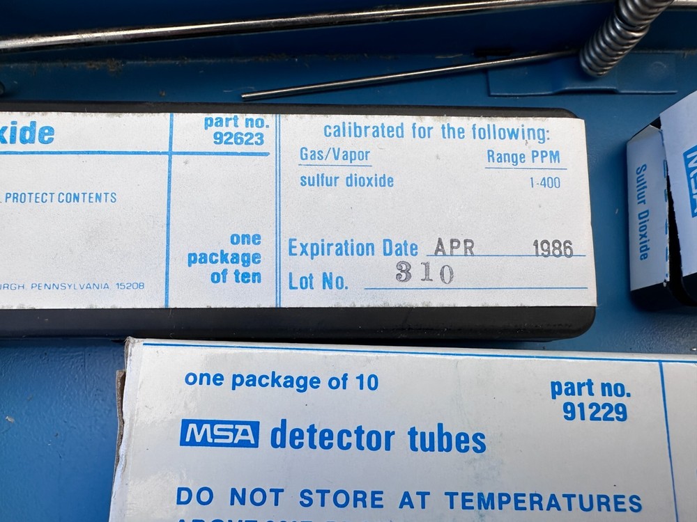 MSA 83500 Universal Testing Kit w/83499 Universal Sampling Pump