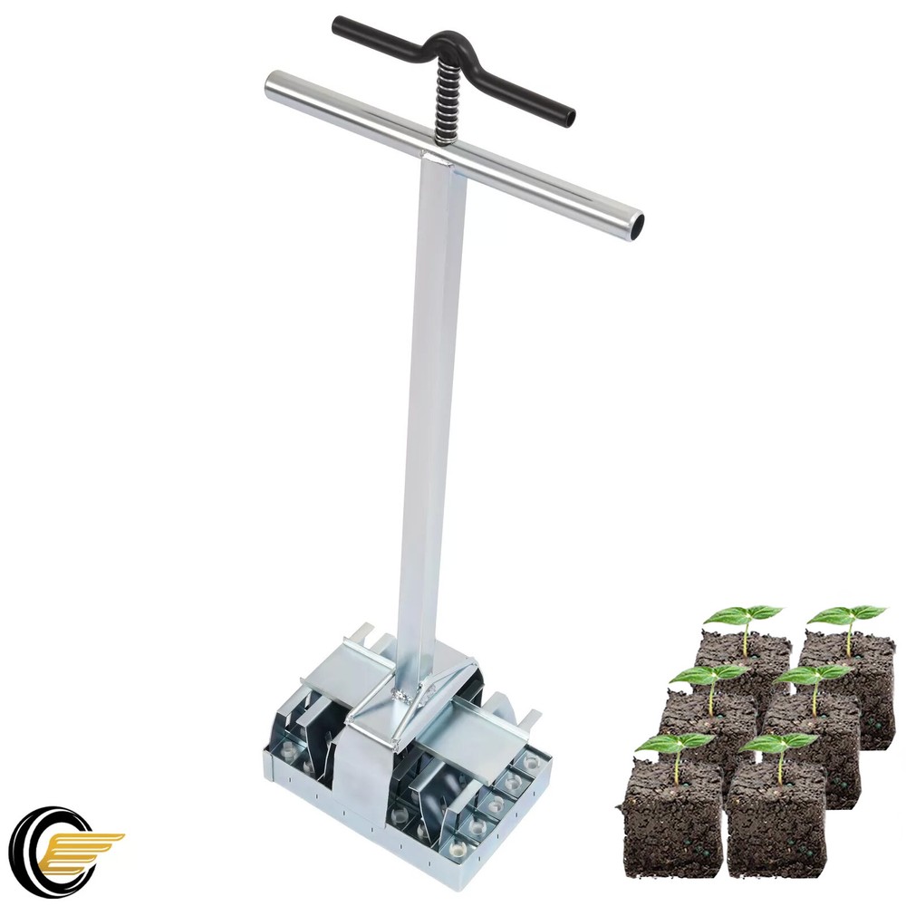Manual Soil Blocker Soil Block Maker 35 Cell 2 Inch Seed Starting Soil Blocking