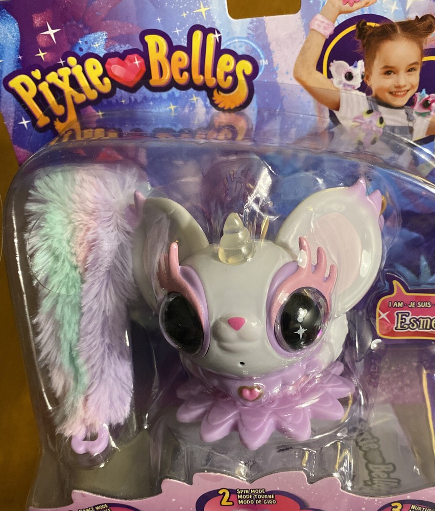 WowWee Pixie Belles - Esme (White)- Interactive Enchanted Toy (Damaged Box)