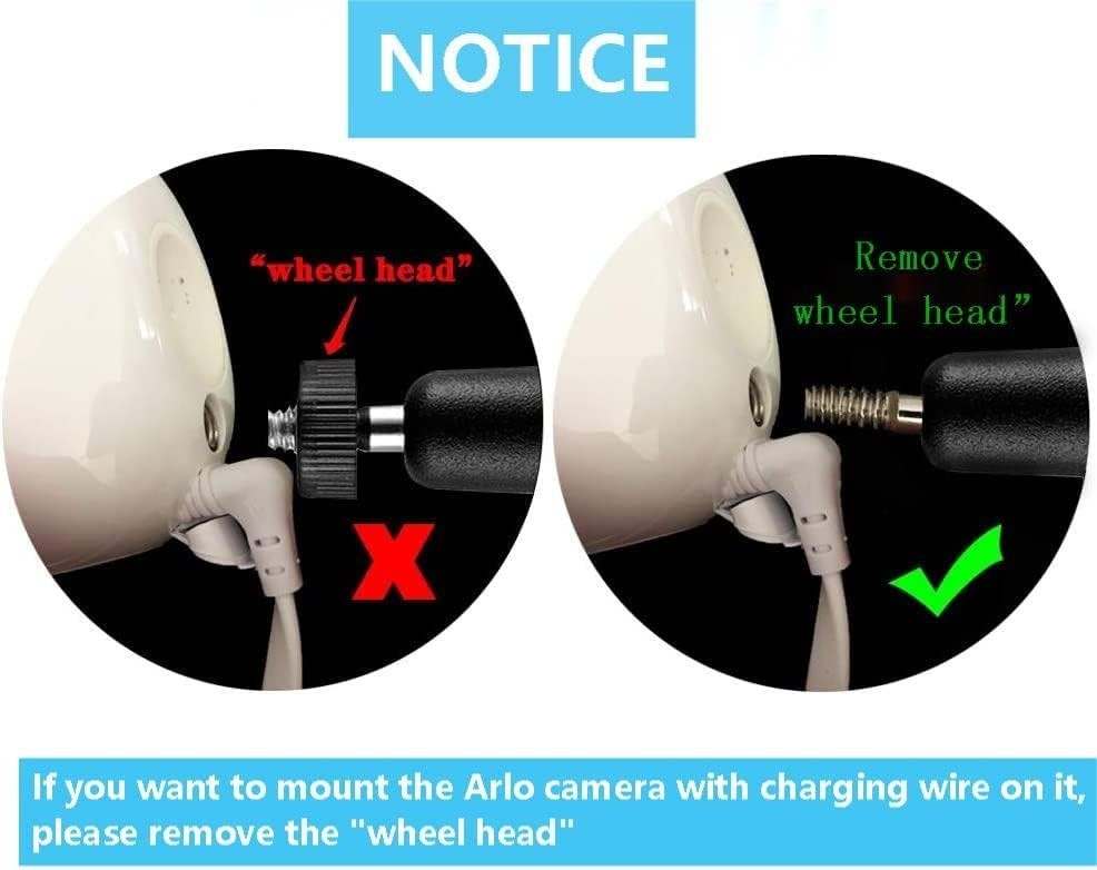 2 Pack Adjustable Security Wall Mount for Ring Camera&Stick Up Cam Battery,In...