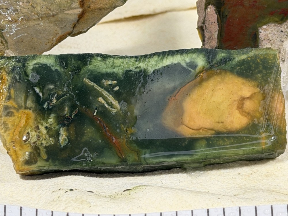 Morrisonite Jasper slabs 5 Pcs, Lot #132
