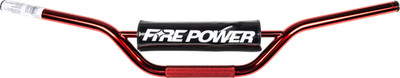 Fire Power 063201541 Handlebar CSA Carbon Steel Anodized - Mini/81-150cc - Red