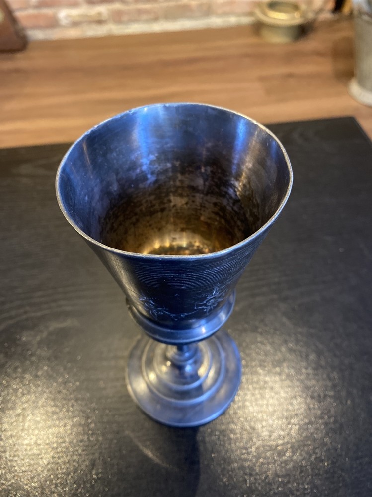 Antique Reed & Barton Silver Plated Goblet Cup, 404