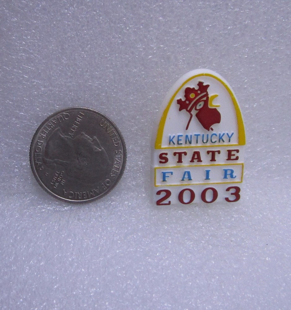 2003 Kentucky State Fair Plastic Pin