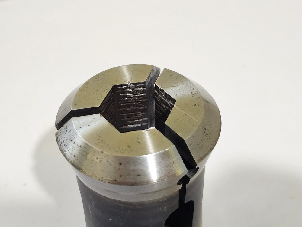 HARDINGE 22D 15/16" Hexagonal Collet