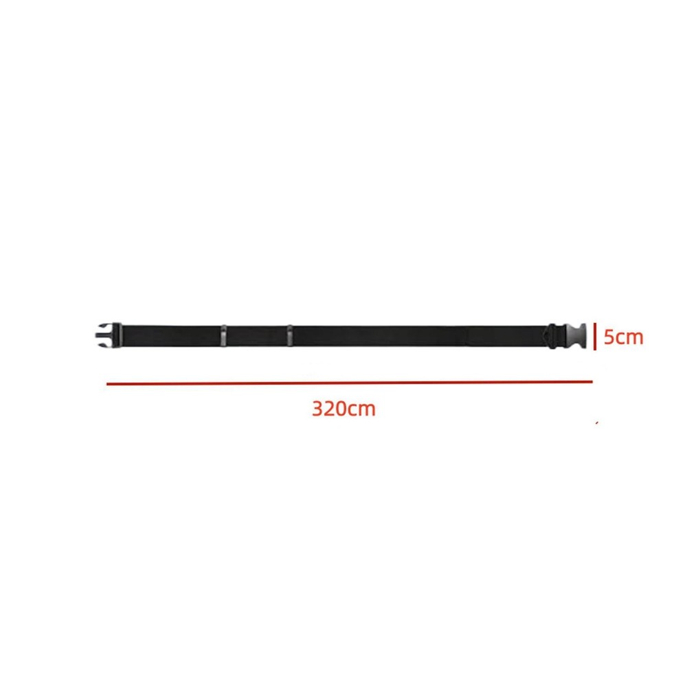 Floating Mat Strap Securing Strap Comfortable Carry Loops Reusable Polyester