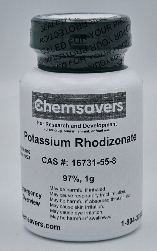 Potassium Rhodizonate, 97%, 1g
