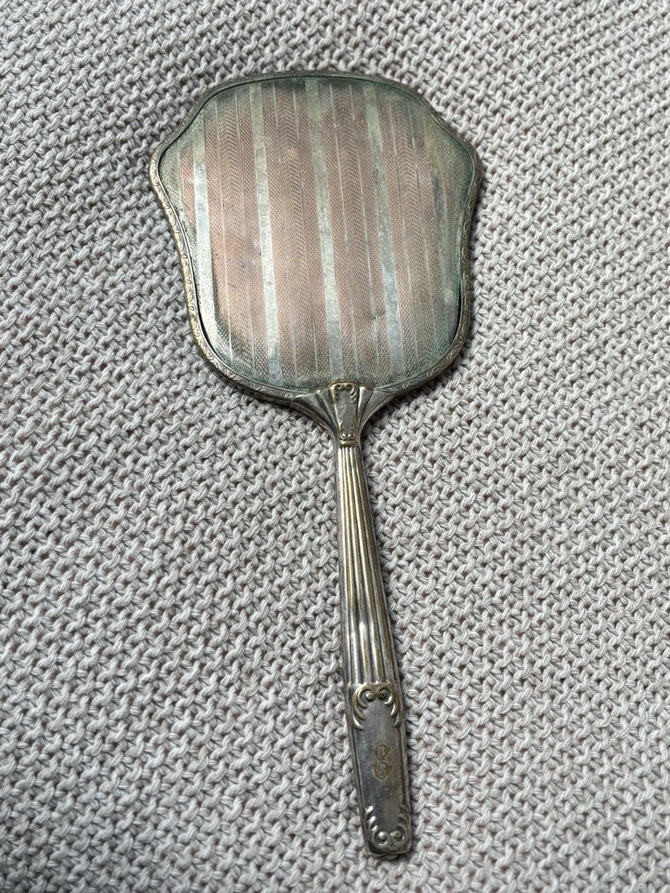 Vintage Handheld Vanity Mirror