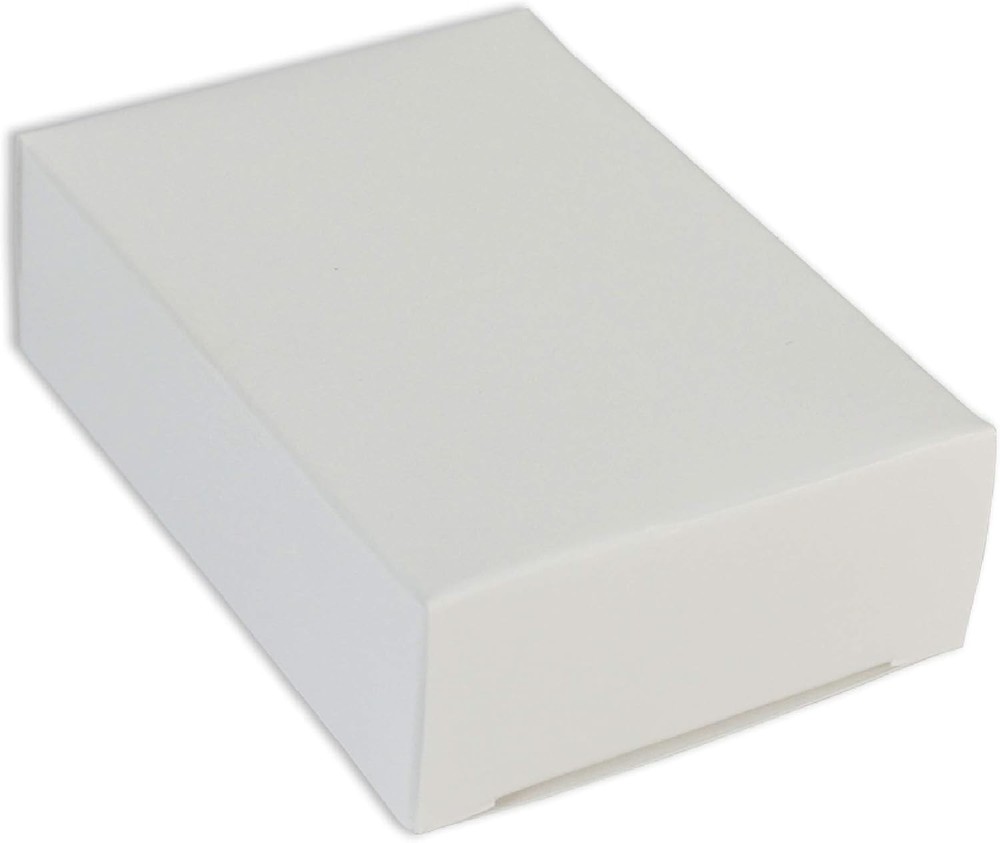 50 Pack Rectangle Window Kraft Soap Box Homemade Soap Making & Packaging