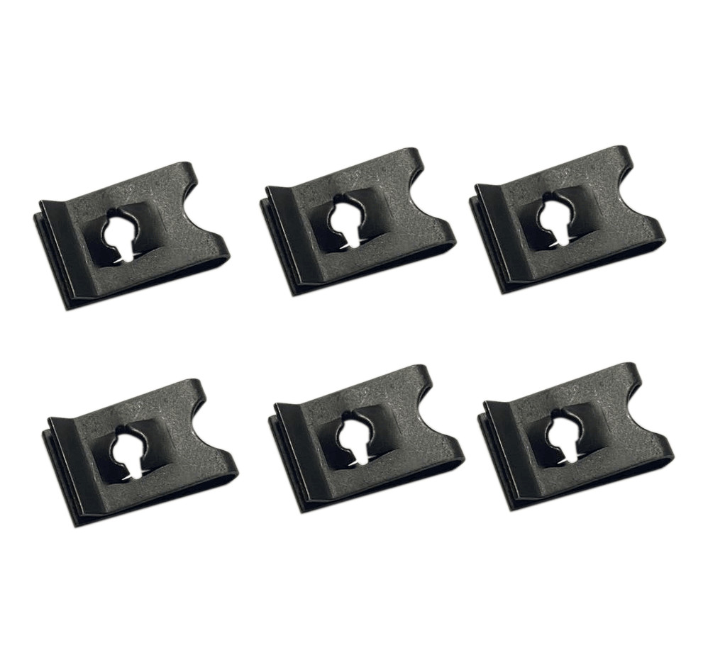 (6 PIECES)  FRONT PANEL SPEED NUT U-TYPE For F430264