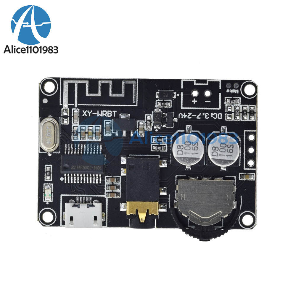 Adjustable Volume DC3.7-24V Bluetooth 5.0 Stereo Audio Decoder Board