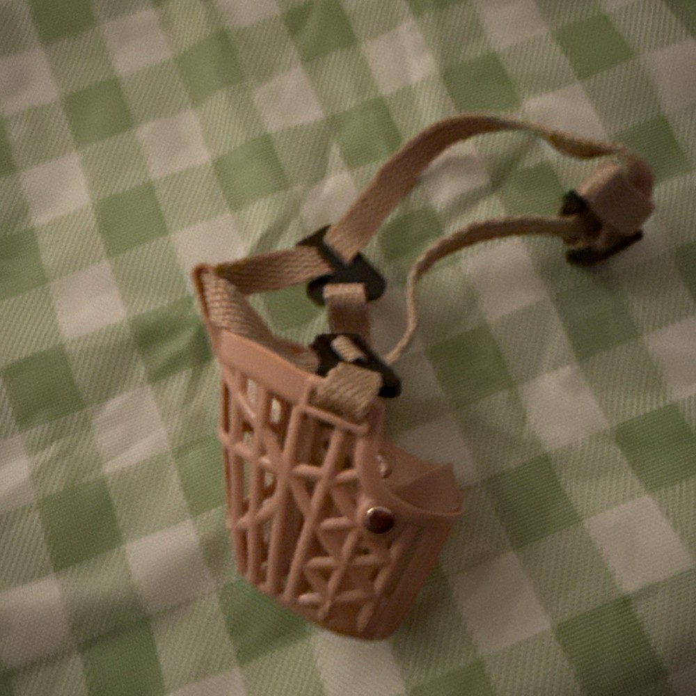 Very small basket style muzzle for dogs