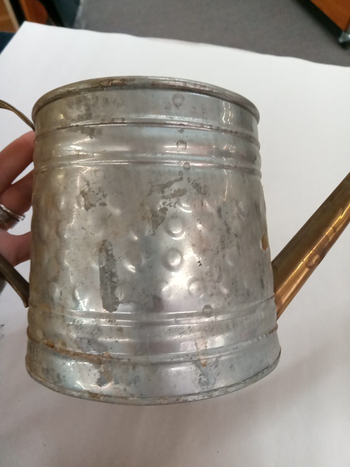 Vintage Rustic Metal Watering Can