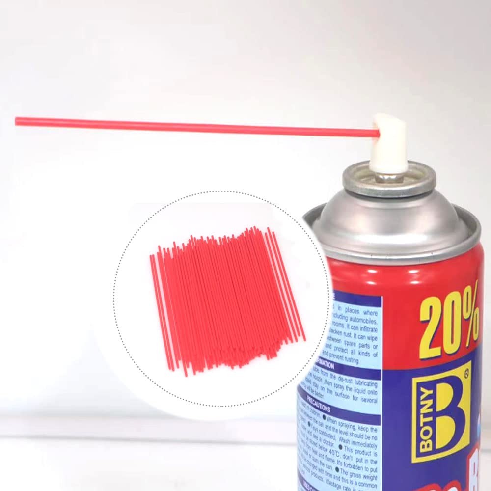Spray Can Extension Straw Replacement Straws 50 Pack