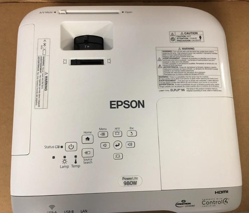 Epson PowerLite 980W 3LCD WXGA