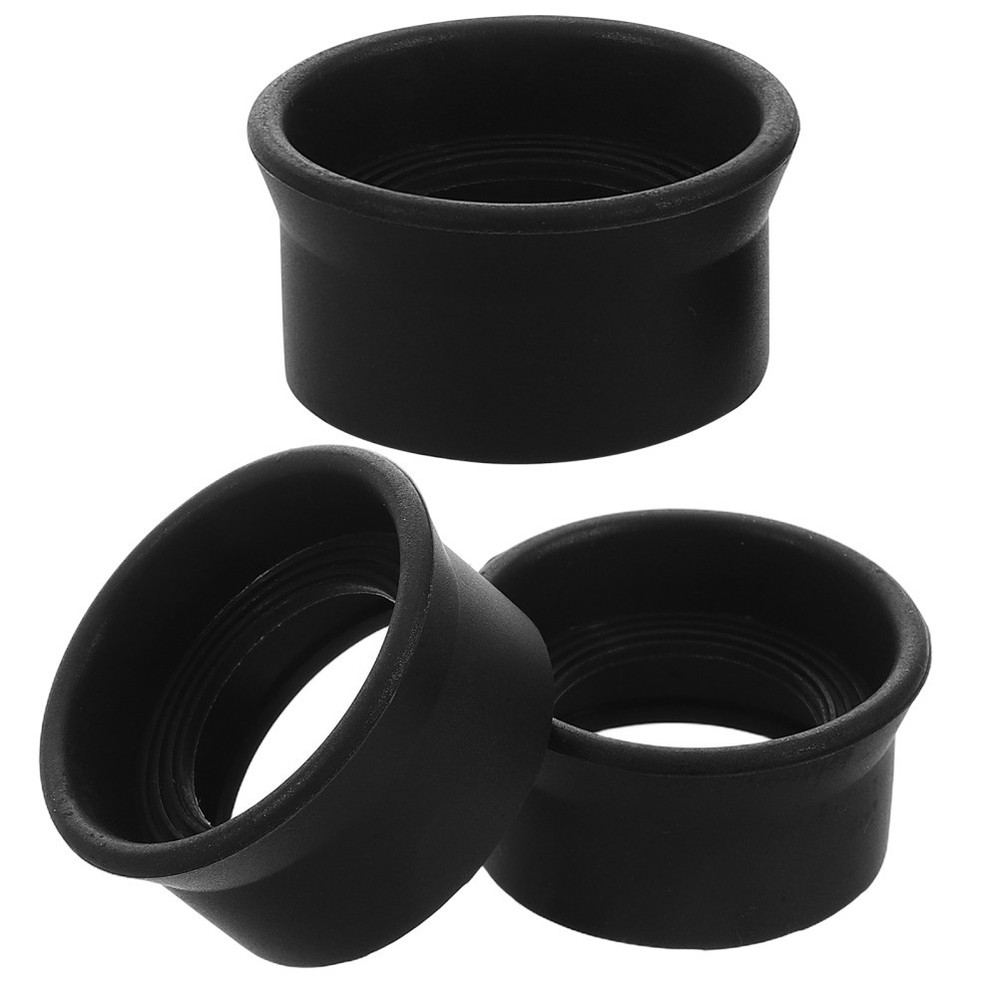3 Pcs Binocular Eye Cups Replacement Eyepiece Shield Lens Cap