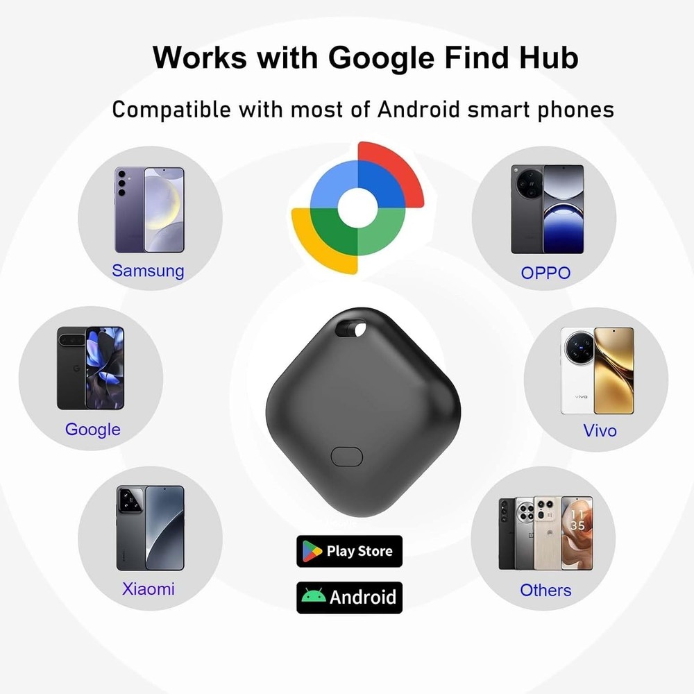 Ultra-Durable Bluetooth Tracker for Android - Waterproof & Family Sharing