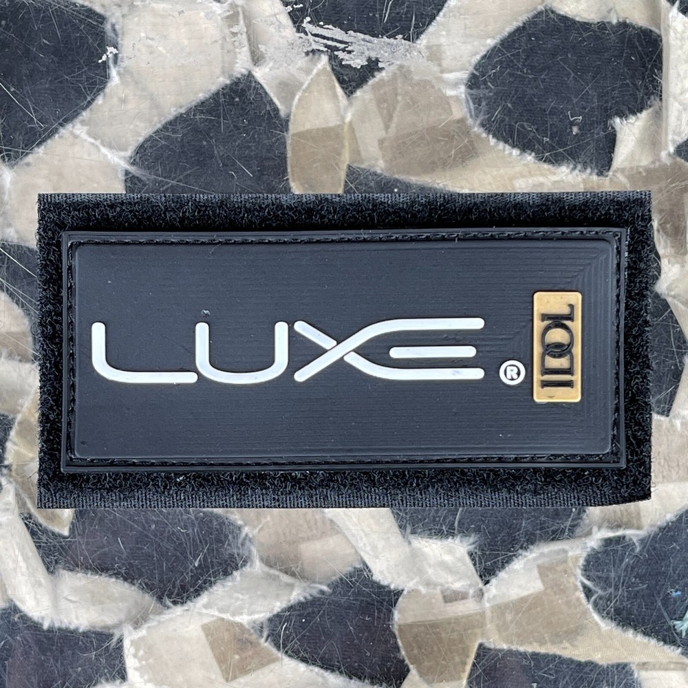 NEW DLX Luxe Idol Rubber Patch - Black